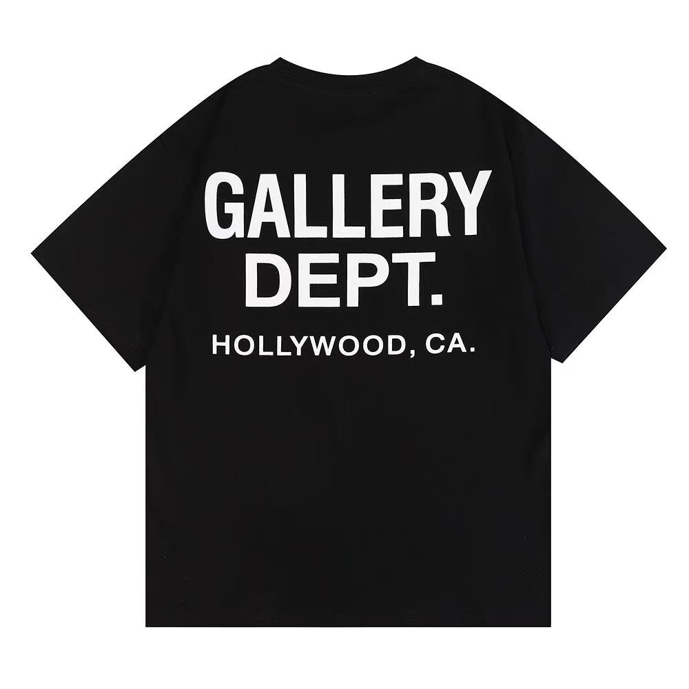 Gallery Dept 21ss English Letters Logo Printed Short Sleeves