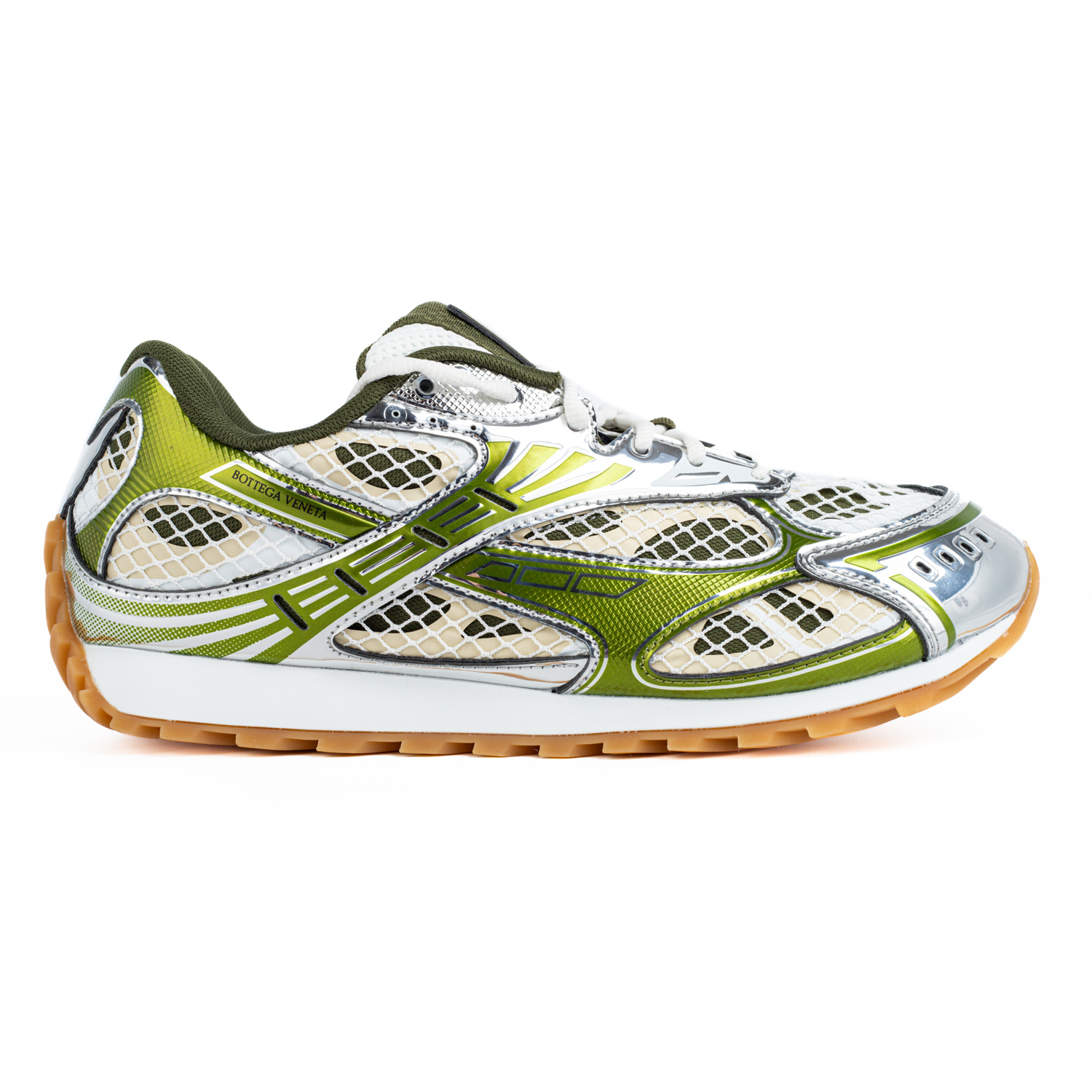 bo*te*ga Ve*ne*ta orbit runner sneaker ''olive green''