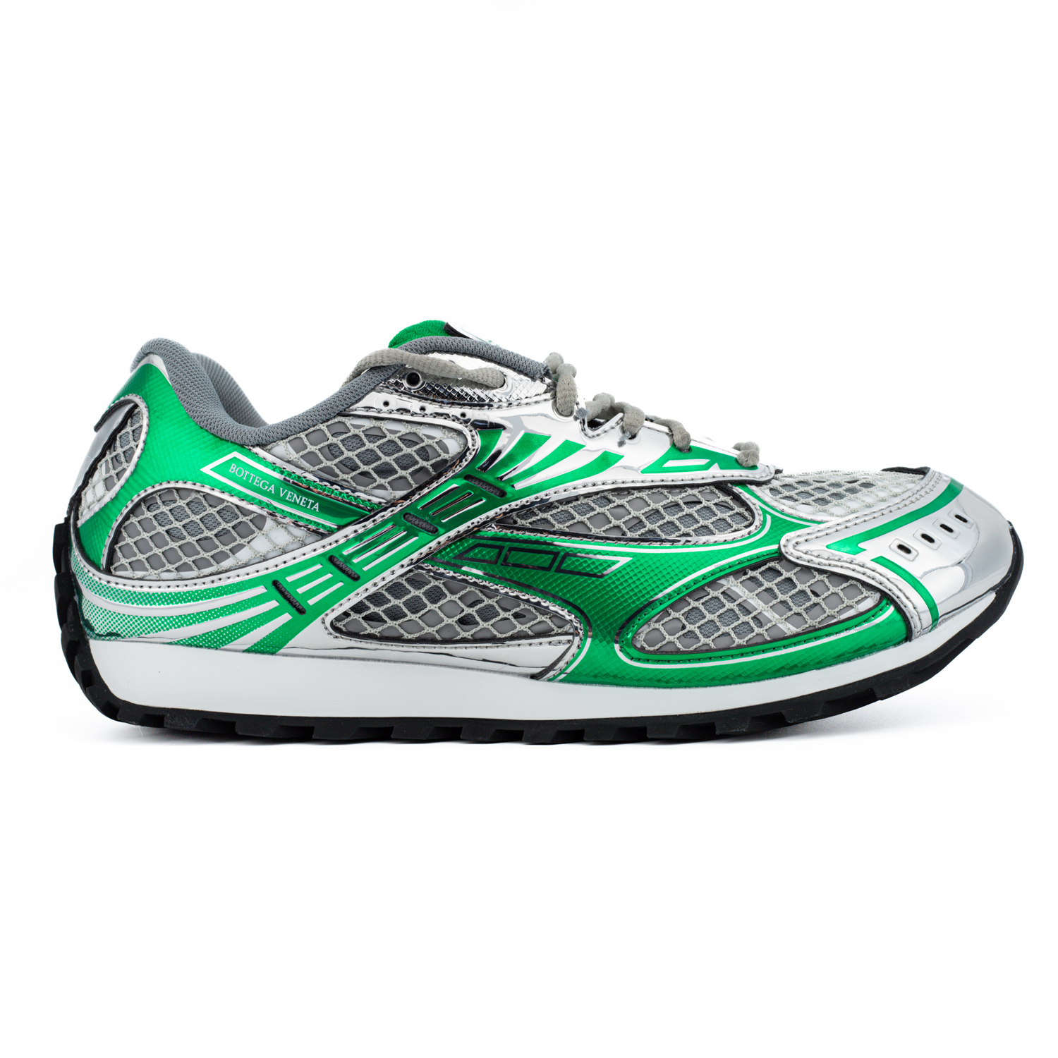 bo*te*ga Ve*ne*ta orbit runner sneaker ''green gray''