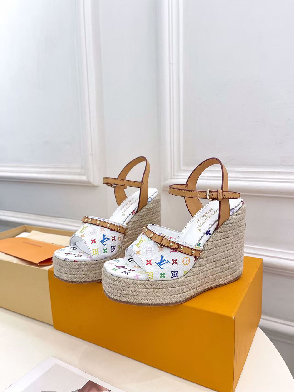 l0*is V*t0n & tm helios sandals