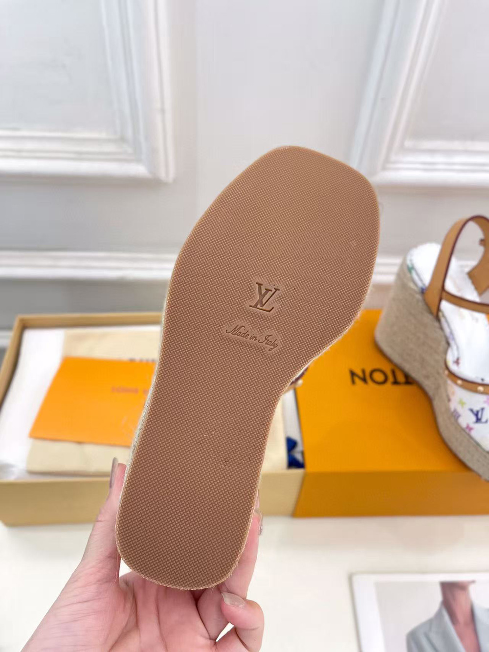 l0*is V*t0n & tm helios sandals