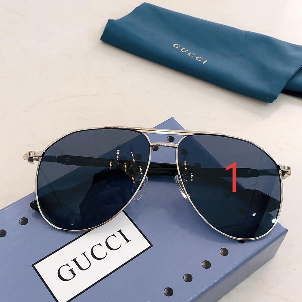 G*u*i aviator frame sunglasses 706707