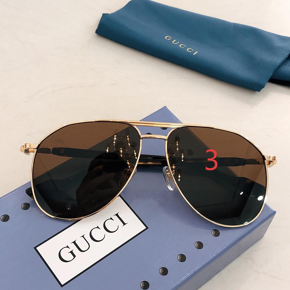 G*u*i aviator frame sunglasses 706707