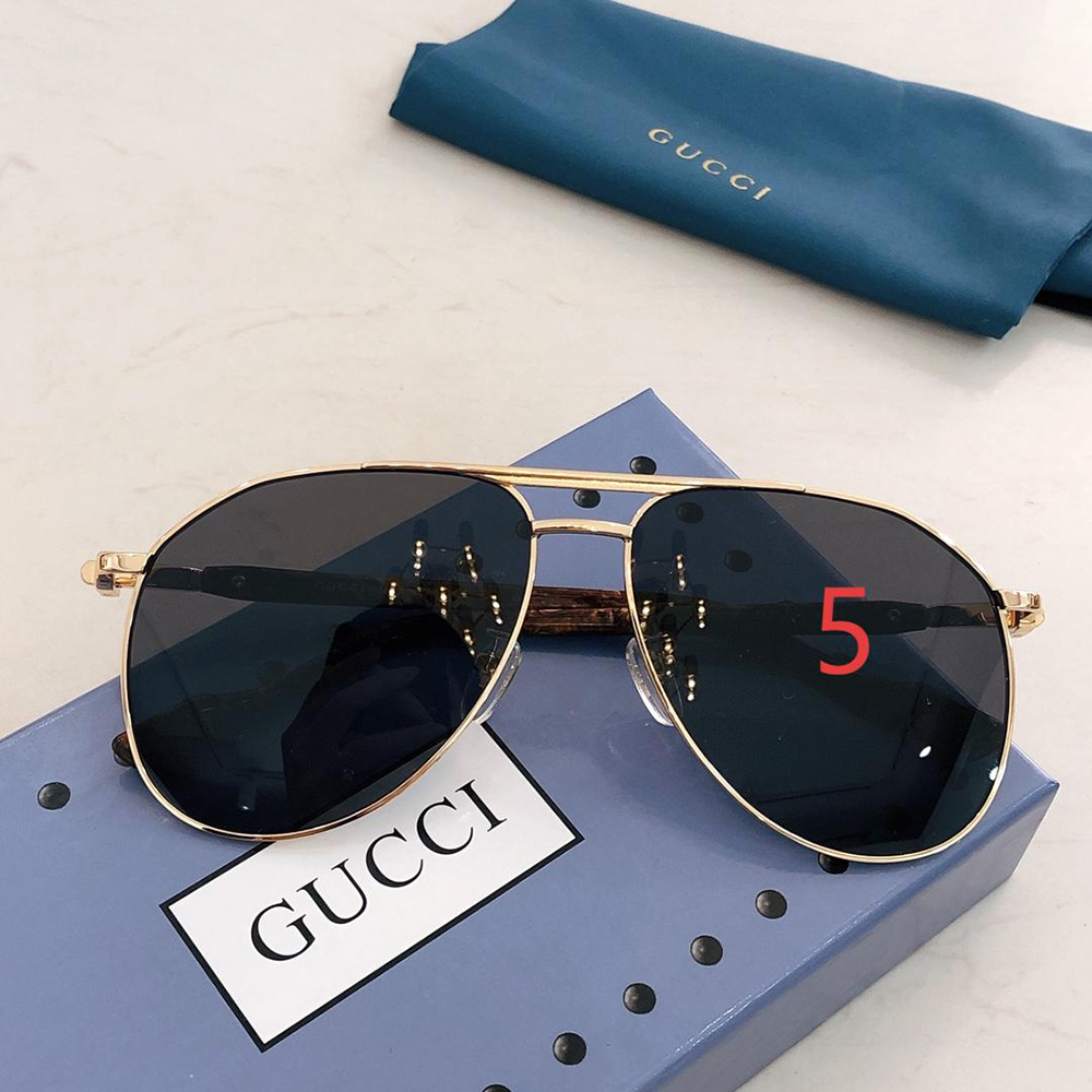 G*u*i aviator frame sunglasses 706707