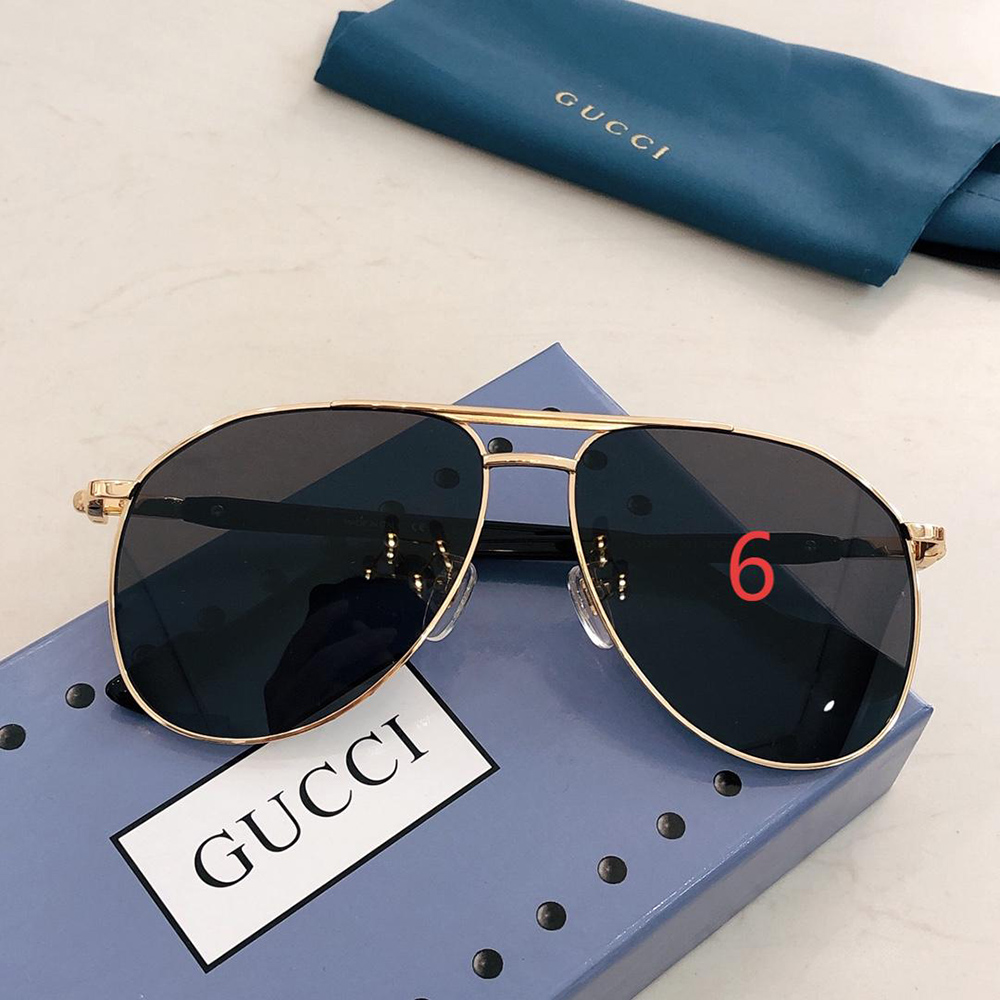 G*u*i aviator frame sunglasses 706707