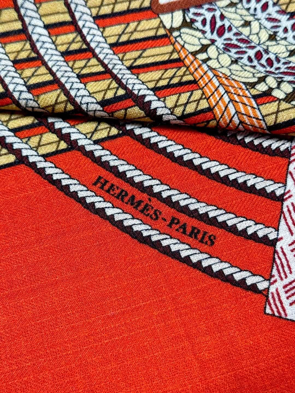 Hermès Dressage Tressage 140 Scarf 140*140cm