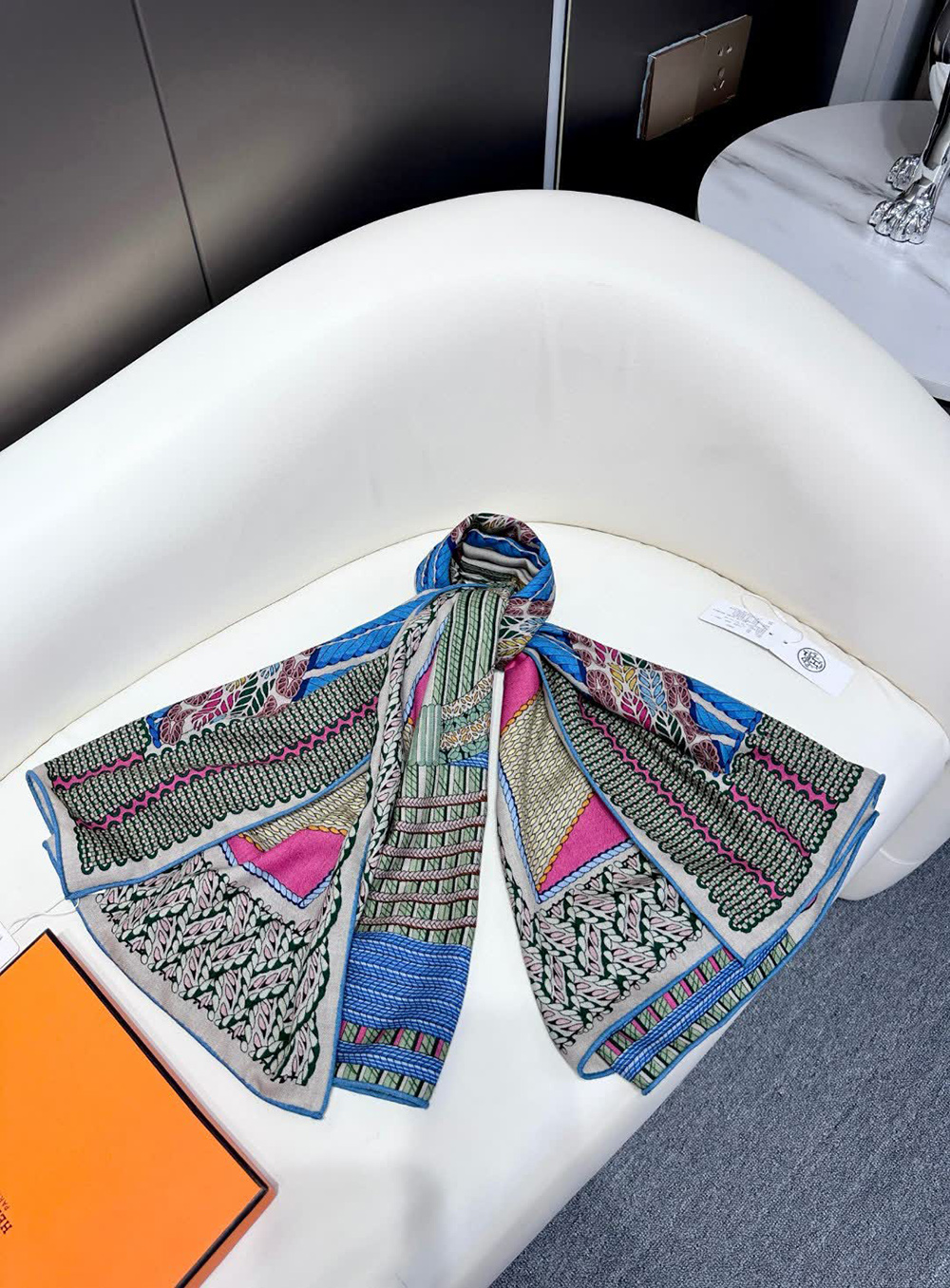 Hermès Dressage Tressage 140 Scarf 140*140cm