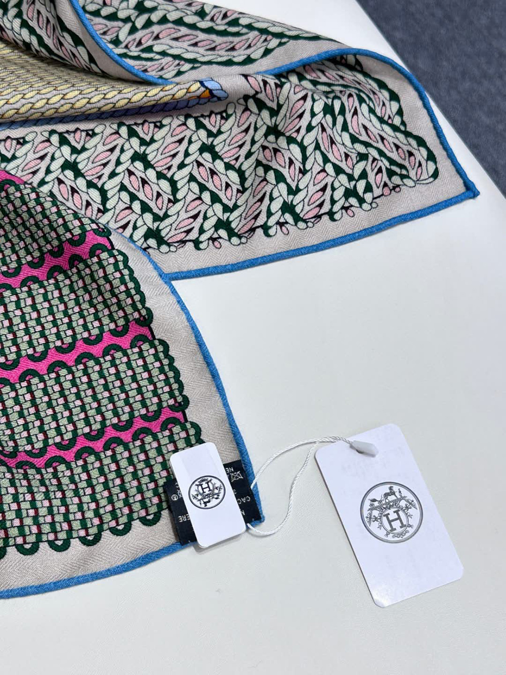 Hermès Dressage Tressage 140 Scarf 140*140cm