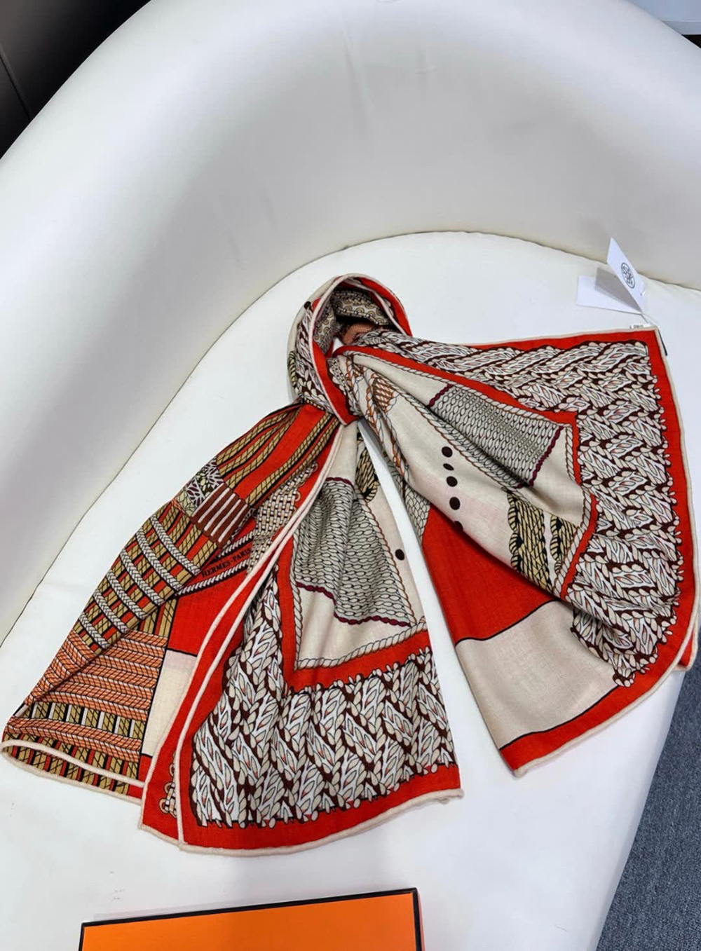 Hermès Dressage Tressage 140 Scarf 140*140cm