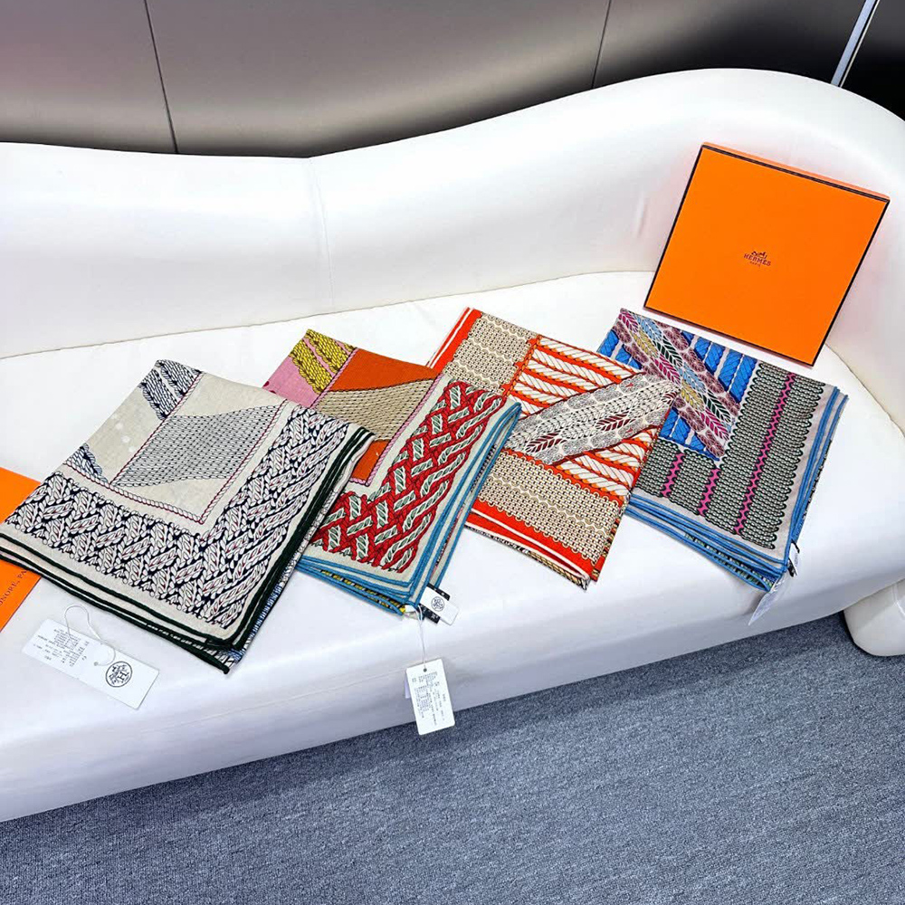 Hermès Dressage Tressage 140 Scarf 140*140cm