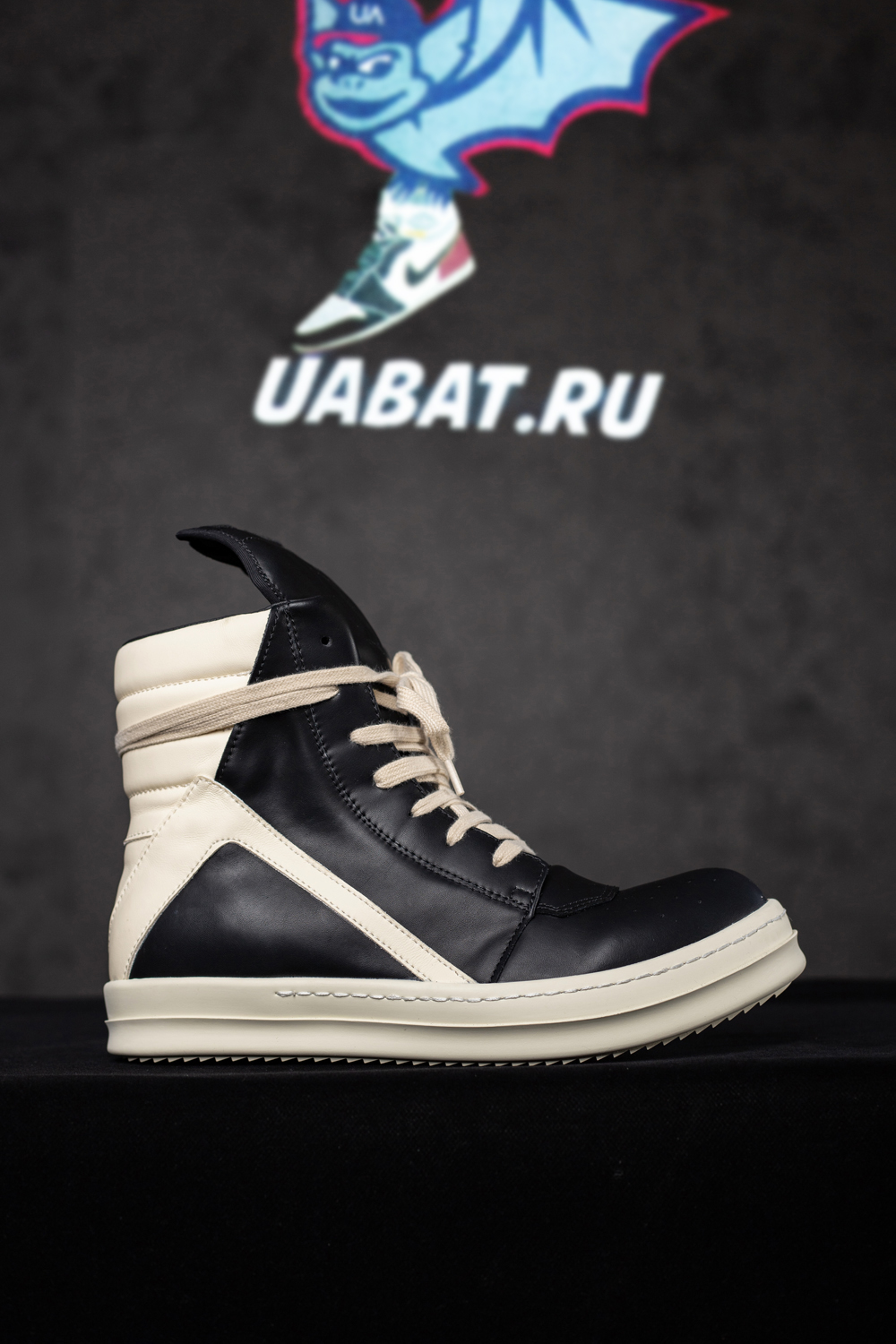 Rick Owens Strobe Geobasket High 