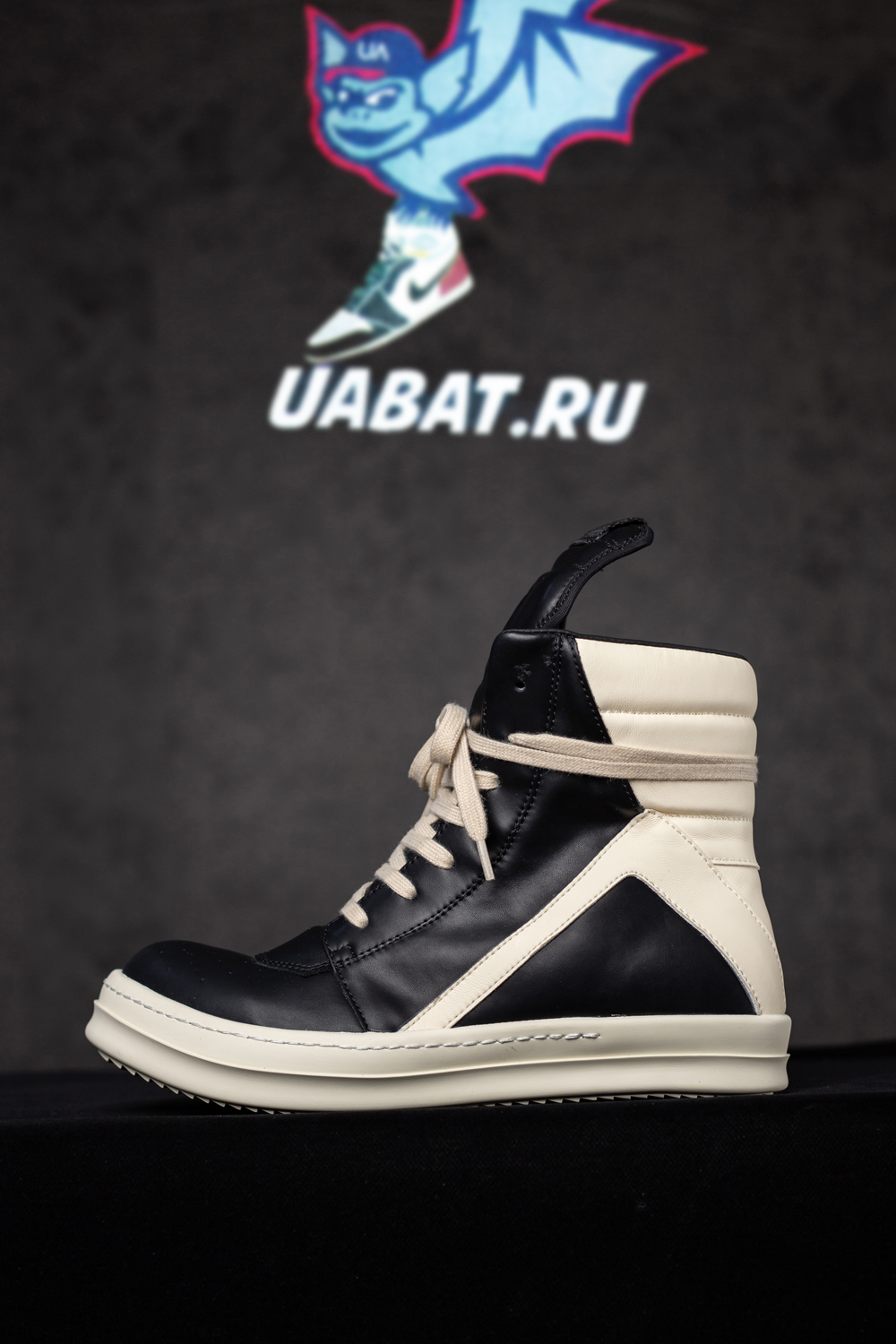 Rick Owens Strobe Geobasket High 