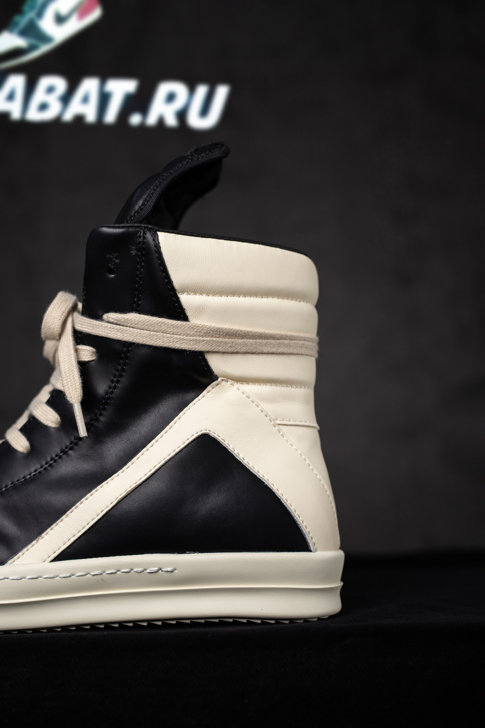 Rick Owens Strobe Geobasket High 