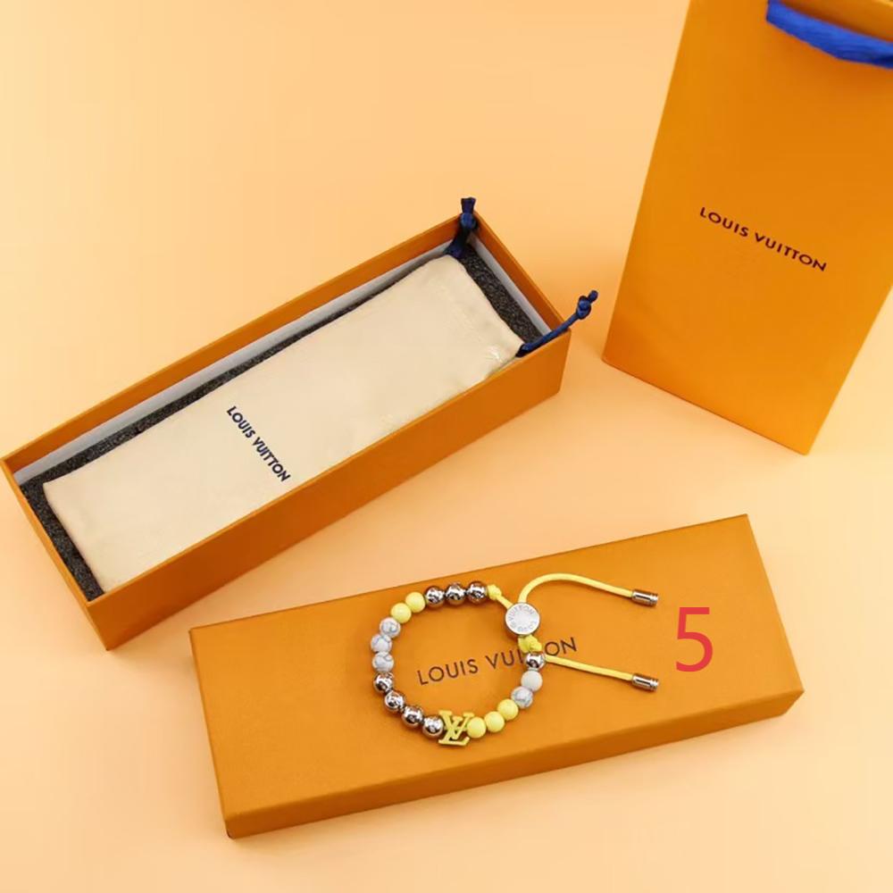 l0*is V*t0n monogram beads bracelet m00512