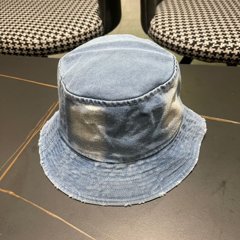 Pra*a denim triangle bucket hat