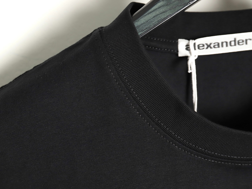 Alexander Wang all over printed lettering short sleeve T-shirt