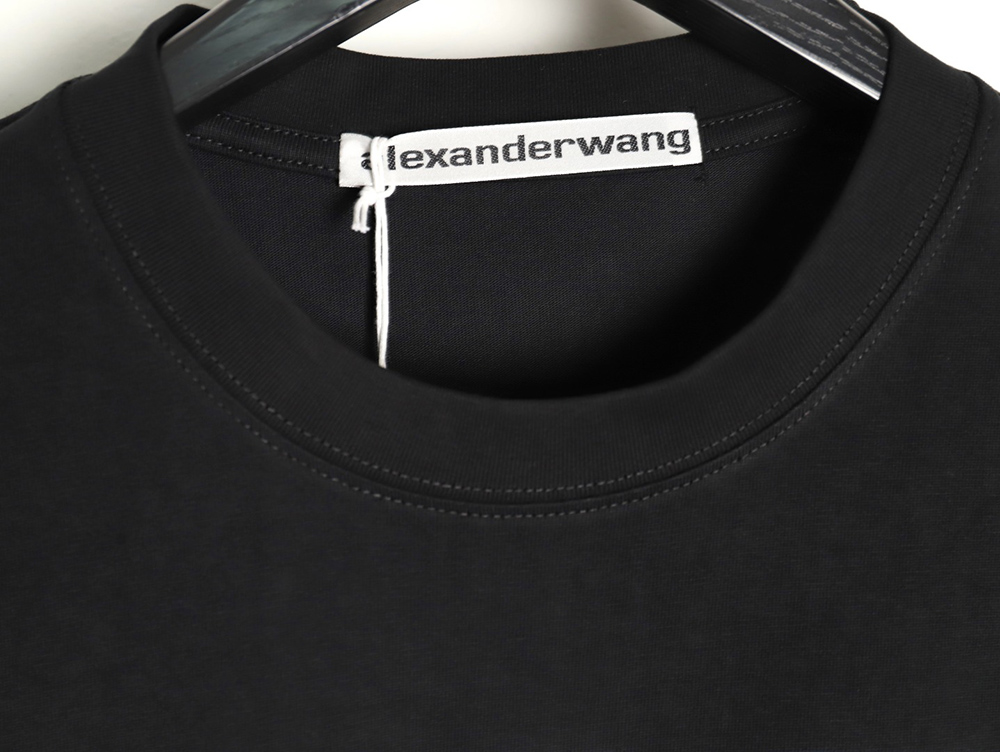 Alexander Wang all over printed lettering short sleeve T-shirt