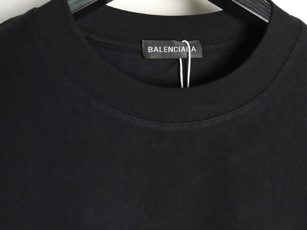 Ba*len*cia*ga daddy shoes lettering print short sleeve t-shirt