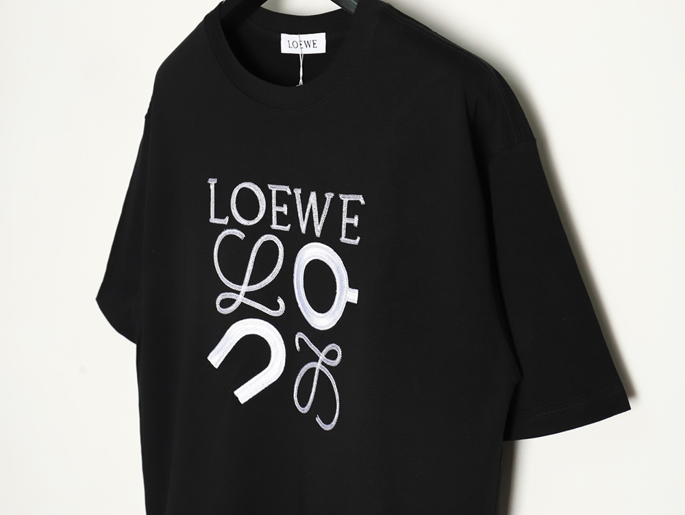 L0ew* x on collaboration short-sleeved t-shirt