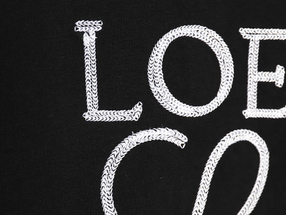 L0ew* x on collaboration short-sleeved t-shirt