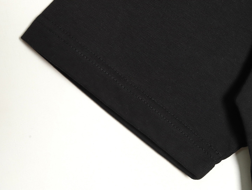 L0ew* four-leaf clover print short-sleeved t-shirt