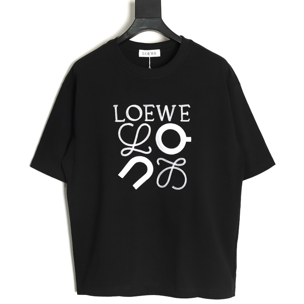 L0ew* x on collaboration short-sleeved t-shirt