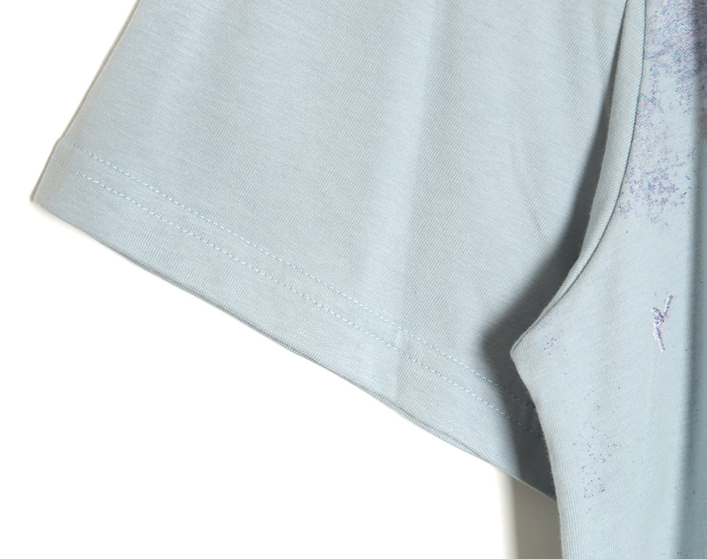 Off-White Starry Sky Fireworks Ink Arrow Short Sleeve T-shirt