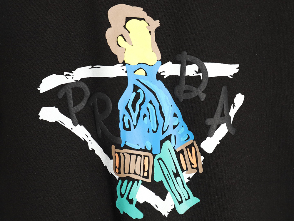 Pra*a bag man short sleeve t-shirt