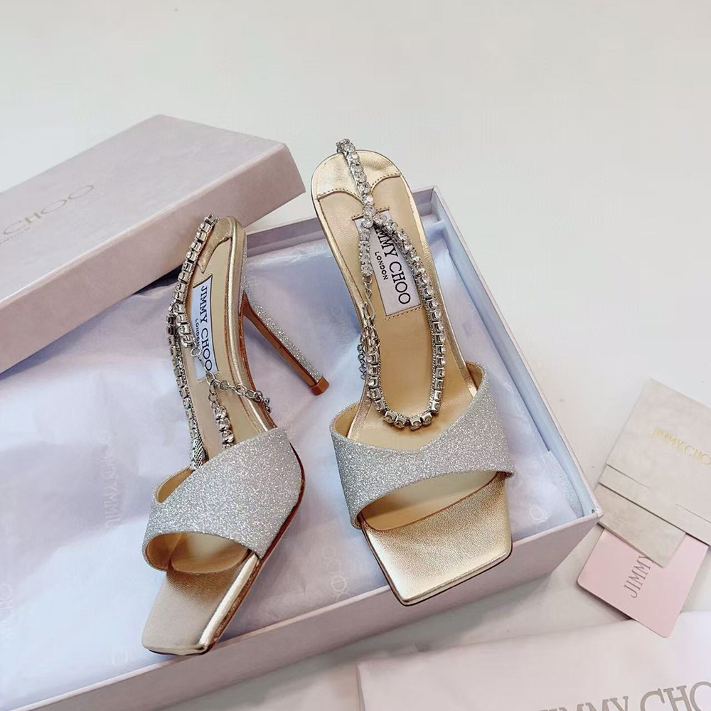 Ji*y Ch* saeda 100 heeled sandals h:10cm