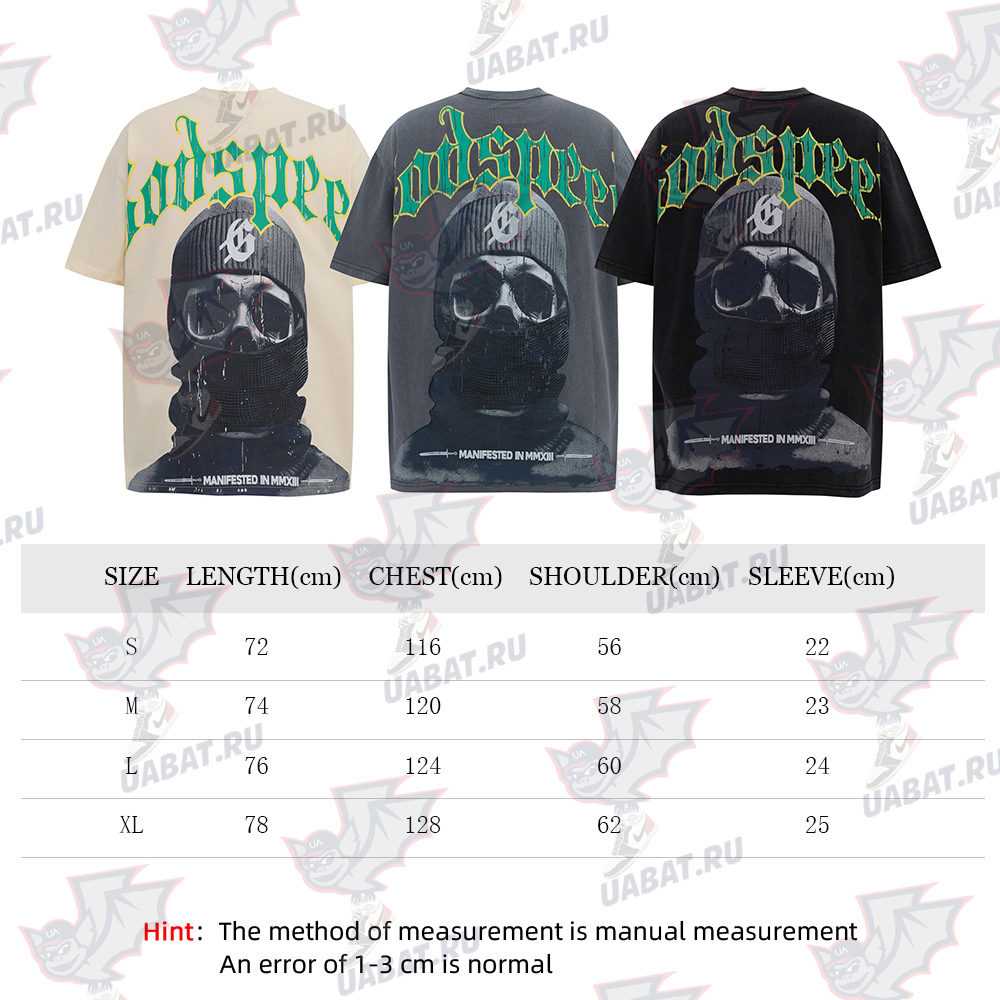 God speed Balaclava Szn T-Shirt