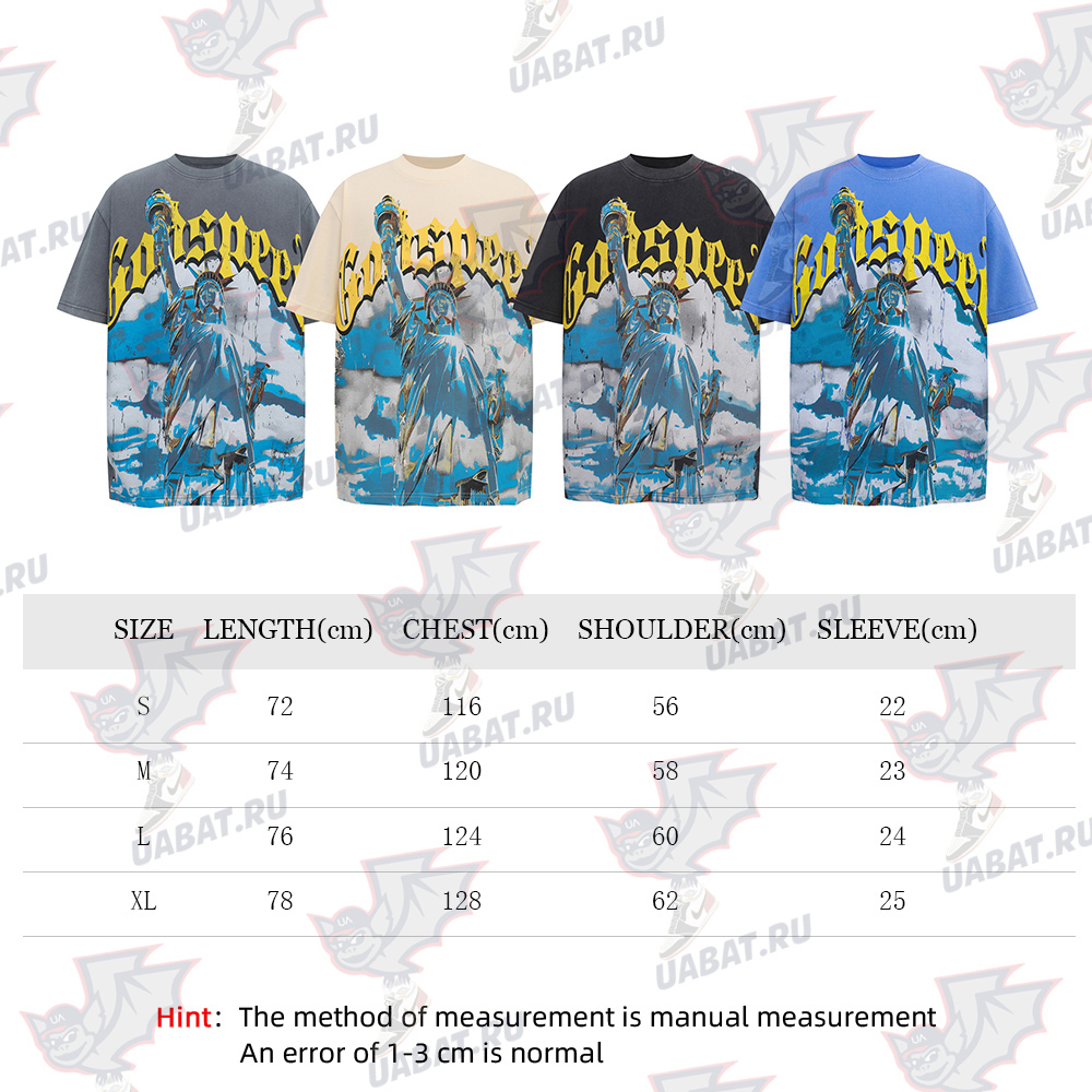 god speed Ch*0me liberty t-shirt