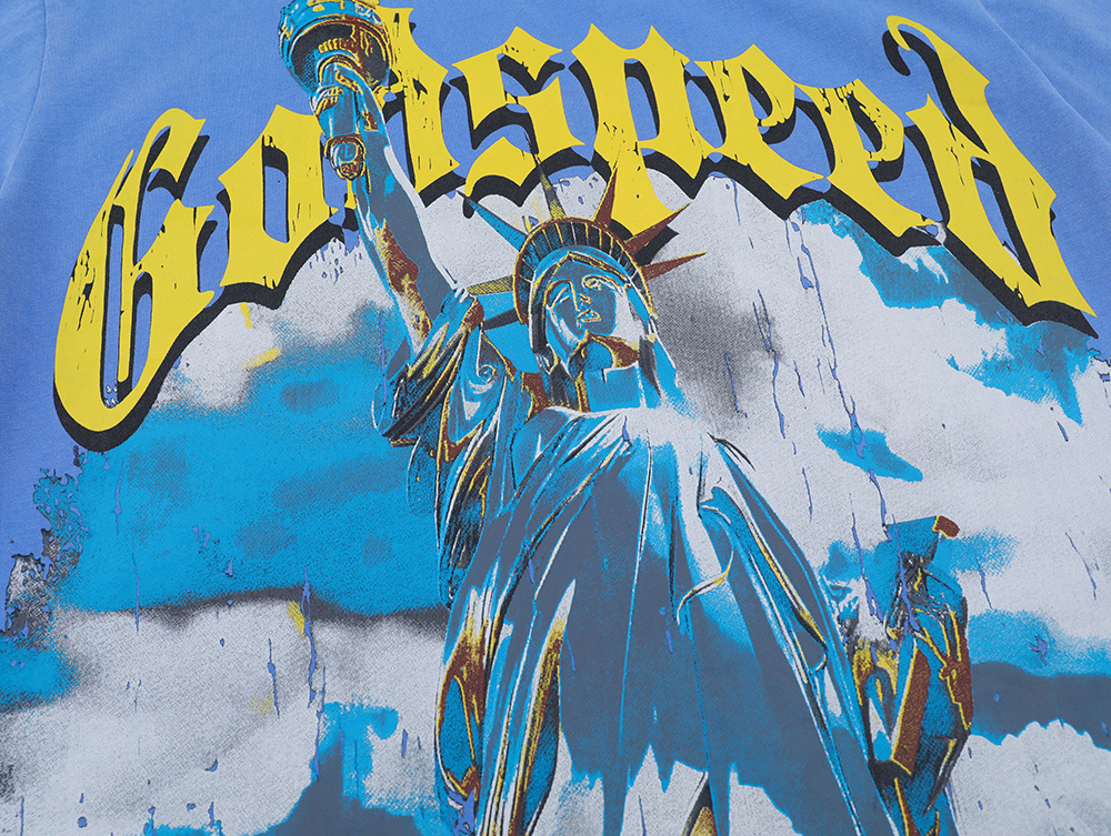 god speed Ch*0me liberty t-shirt