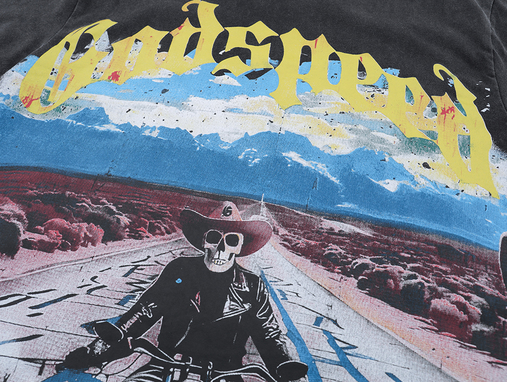 God speed Long Lonely Road T-shirt