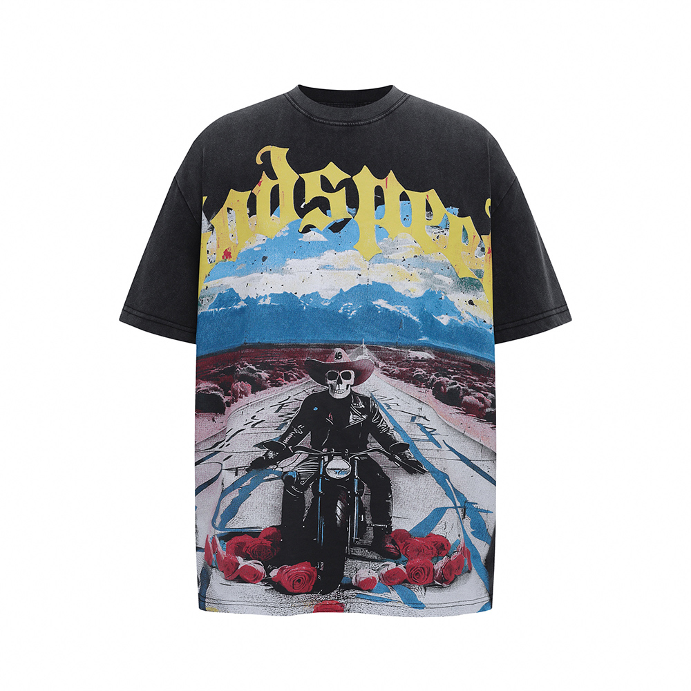 God speed Long Lonely Road T-shirt