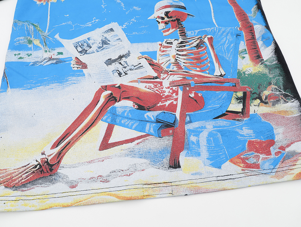 God speed Skull Retro T-Shirt