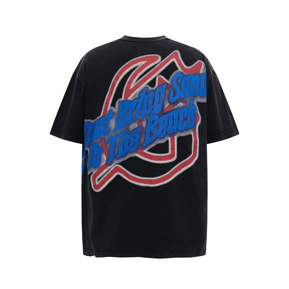 God speed Skull Retro T-Shirt