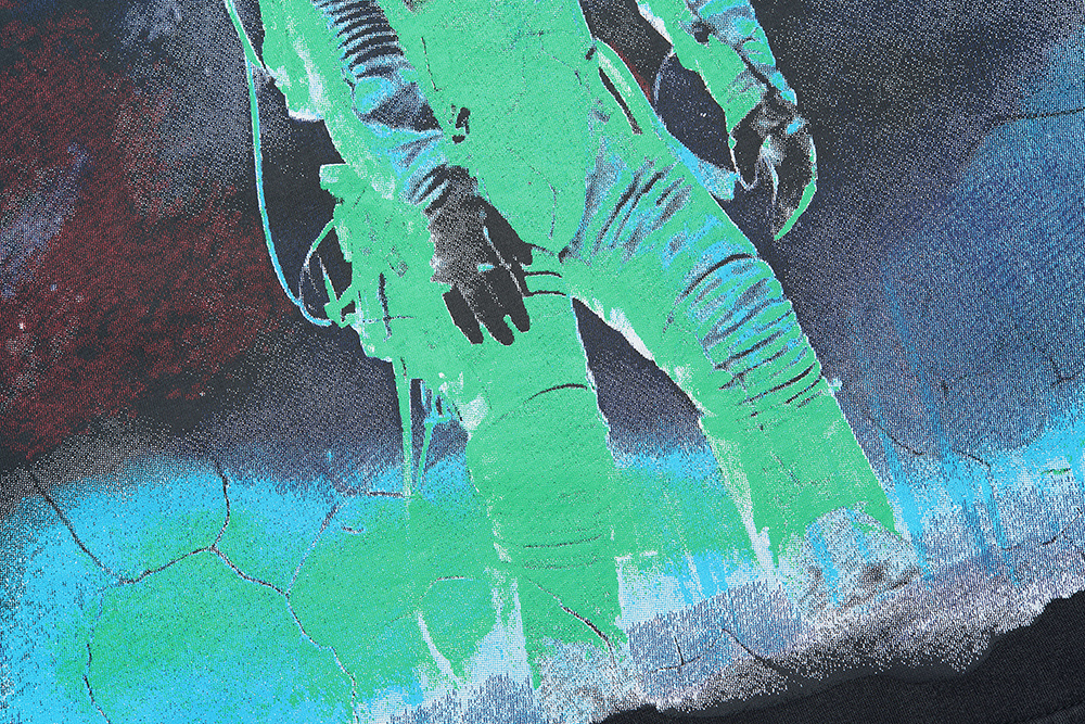 God Speed Space Walk Washed T-Shirt