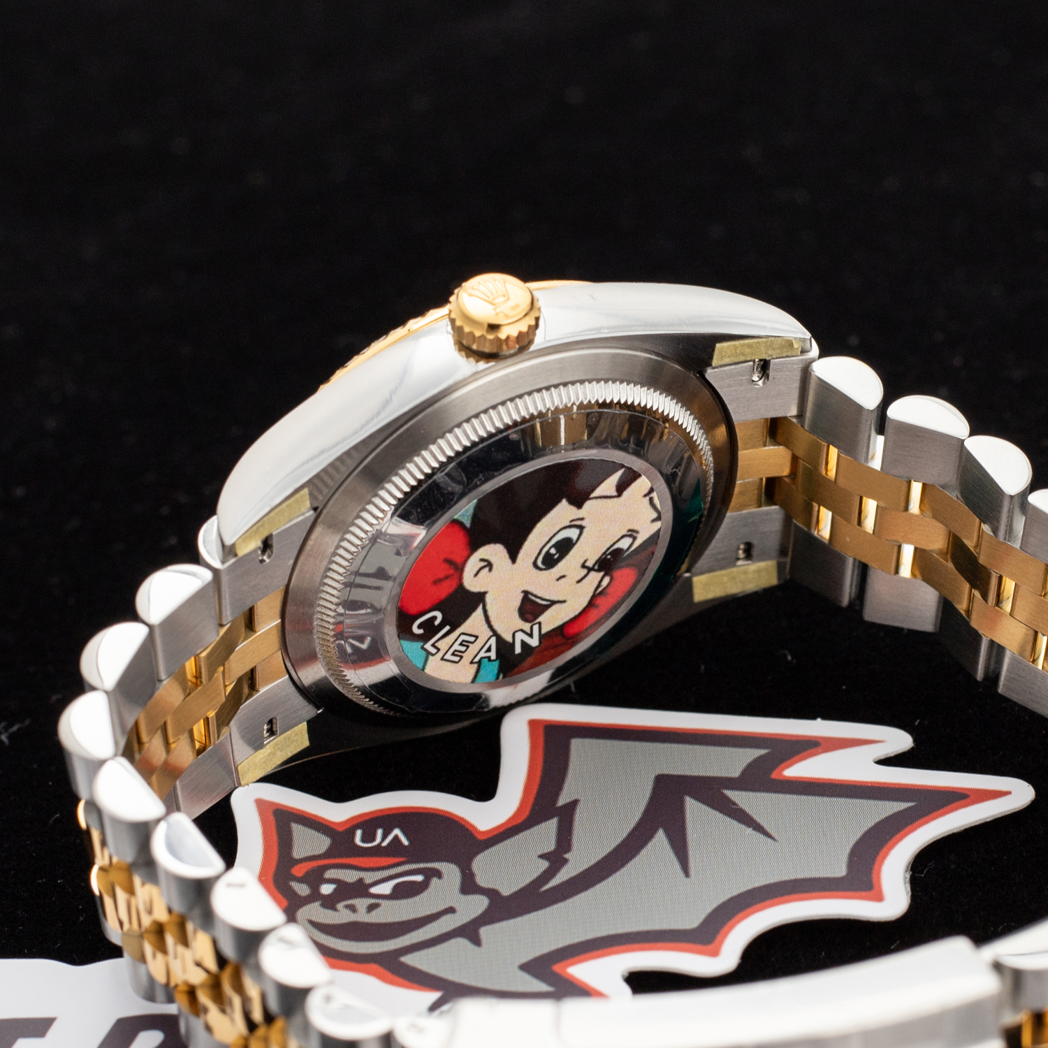 R*l*x - datejust 126233 36mm jub 904l black/stk yg/ss wrapped gmf a2836