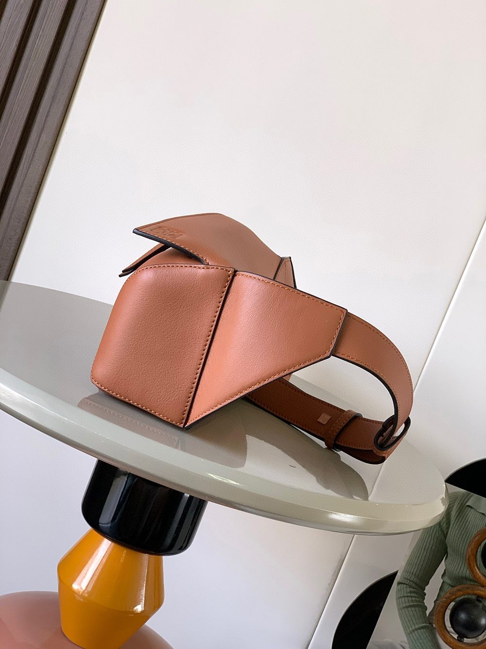 L0ew* mini puzzle bumbags 2530 18*12*7.5cm