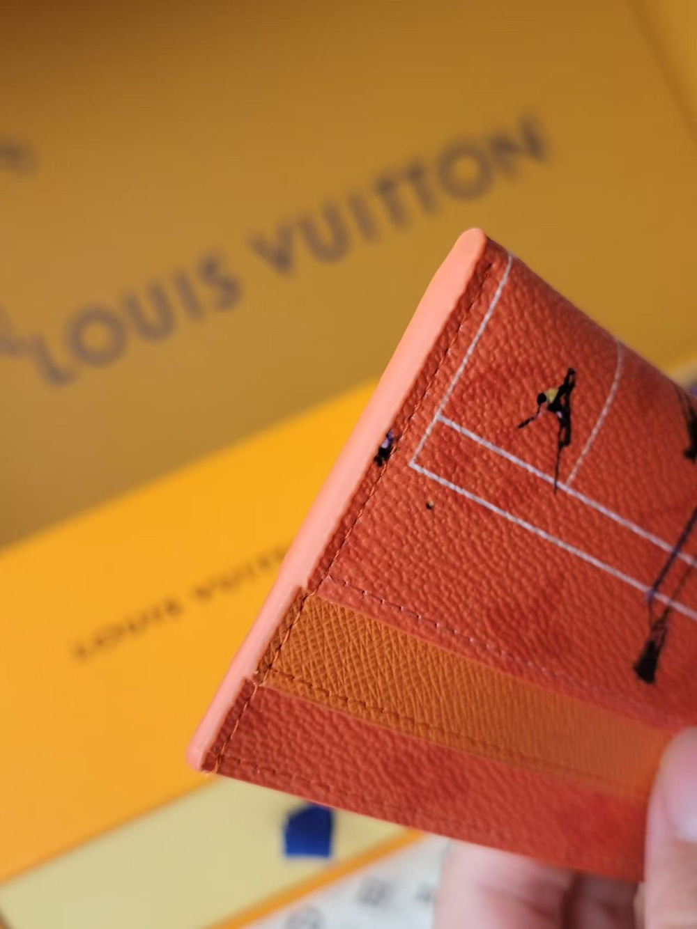 l0*is V*t0n double card holder m14862 10*7*1.5cm