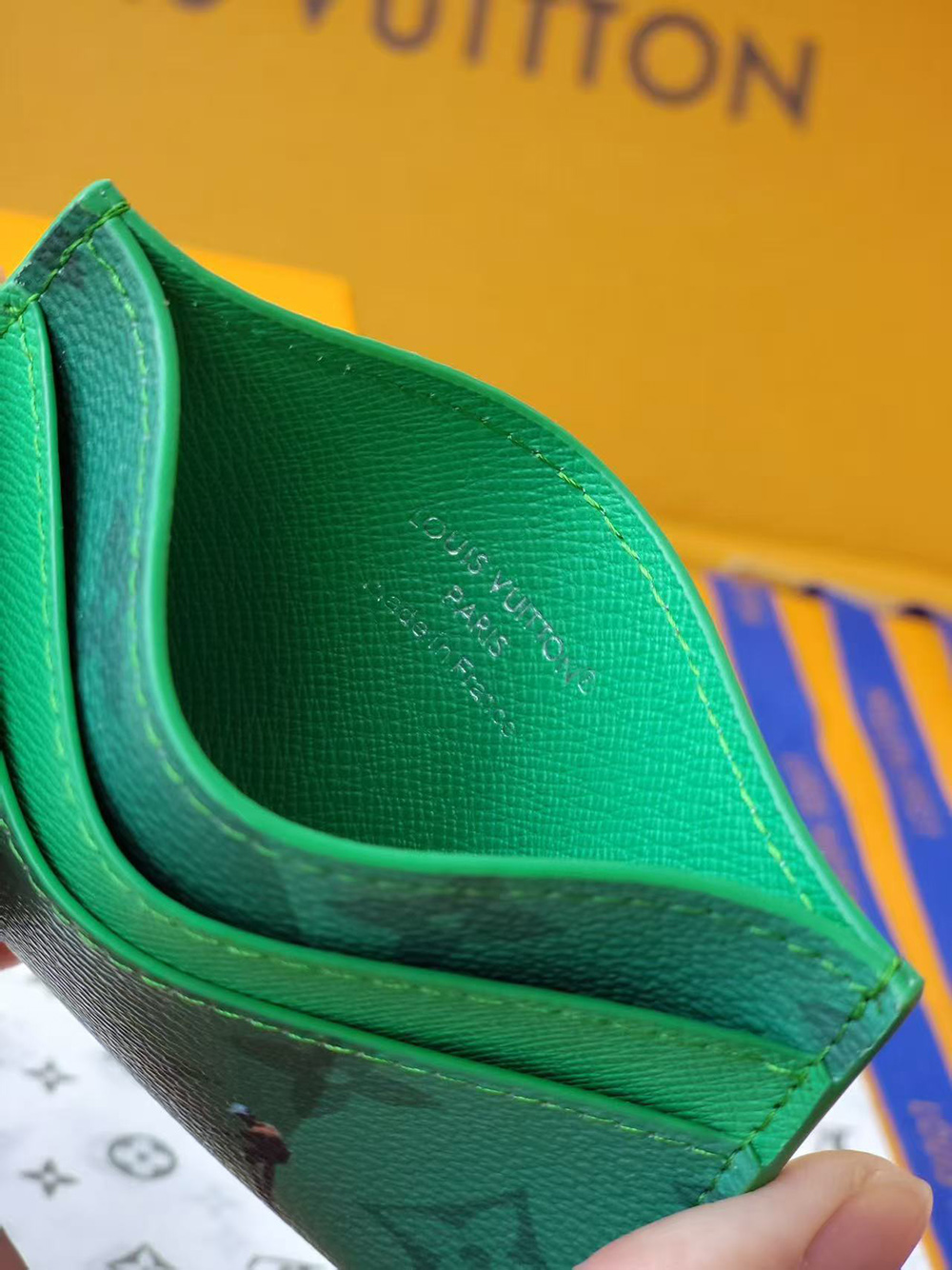 l0*is V*t0n double card holder m14862 10*7*1.5cm