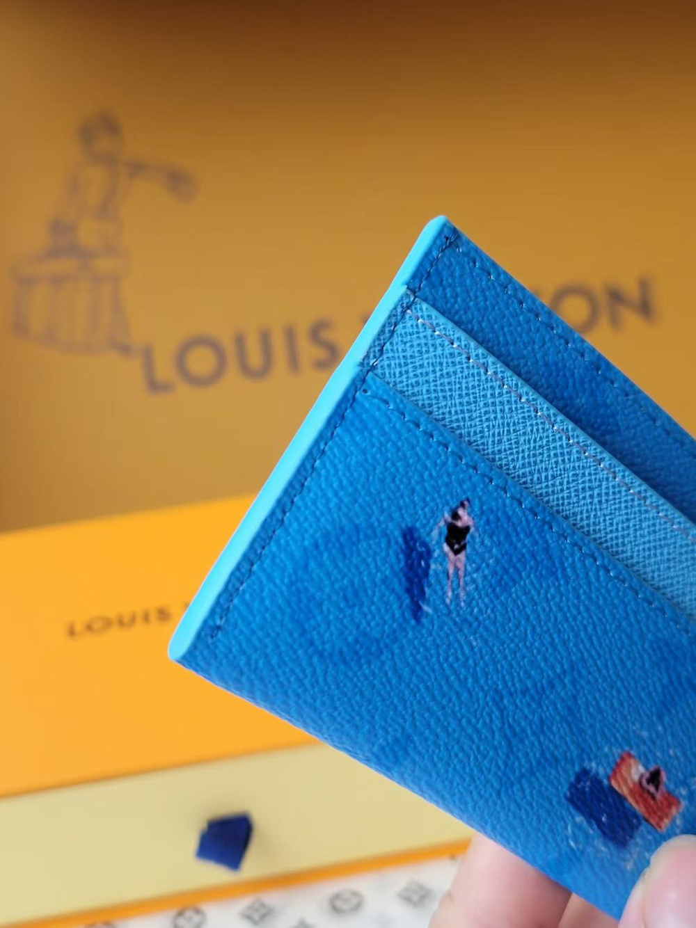 l0*is V*t0n double card holder m14862 10*7*1.5cm
