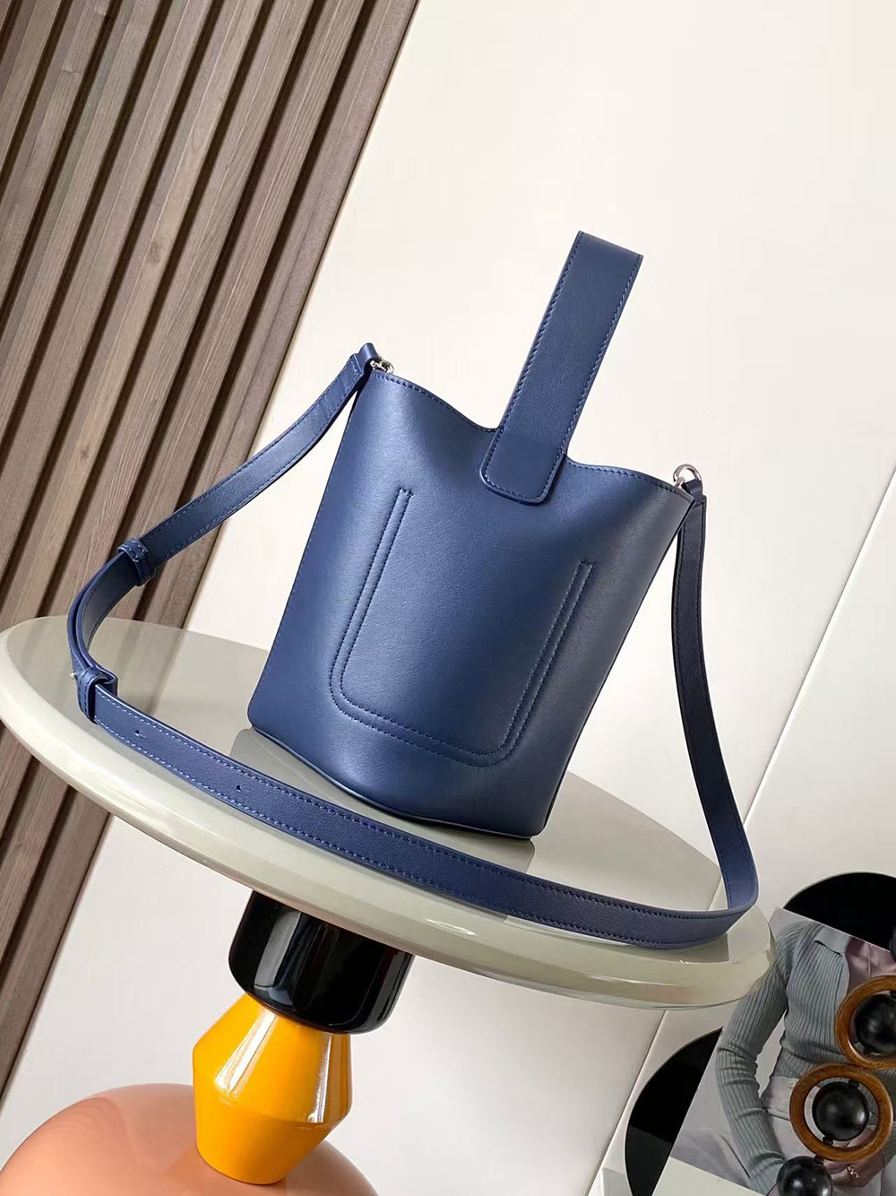 L0ew* mini bucket bags bmx01 20*16*16cm