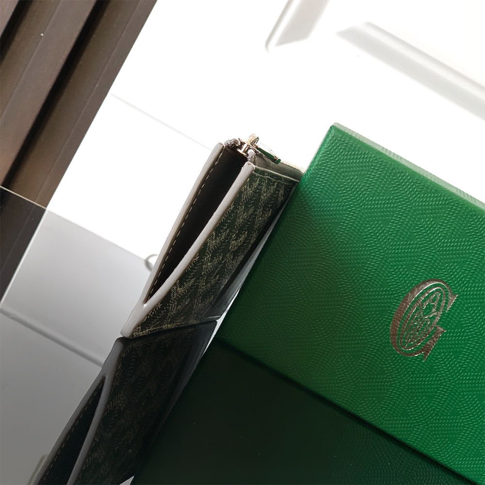 Go*ard bourbon zipped card holder 1cl51p 12.5*1*8.4cm