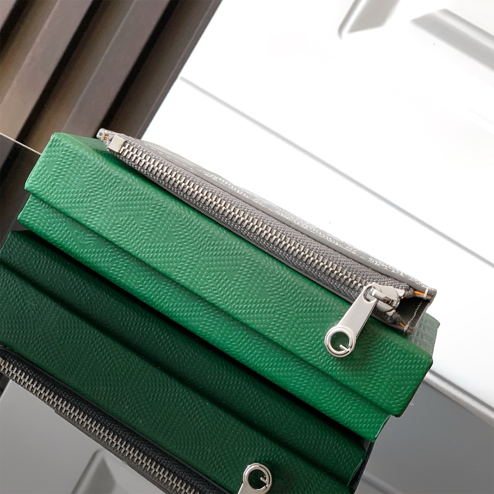 Go*ard bourbon zipped card holder 1cl51p 12.5*1*8.4cm