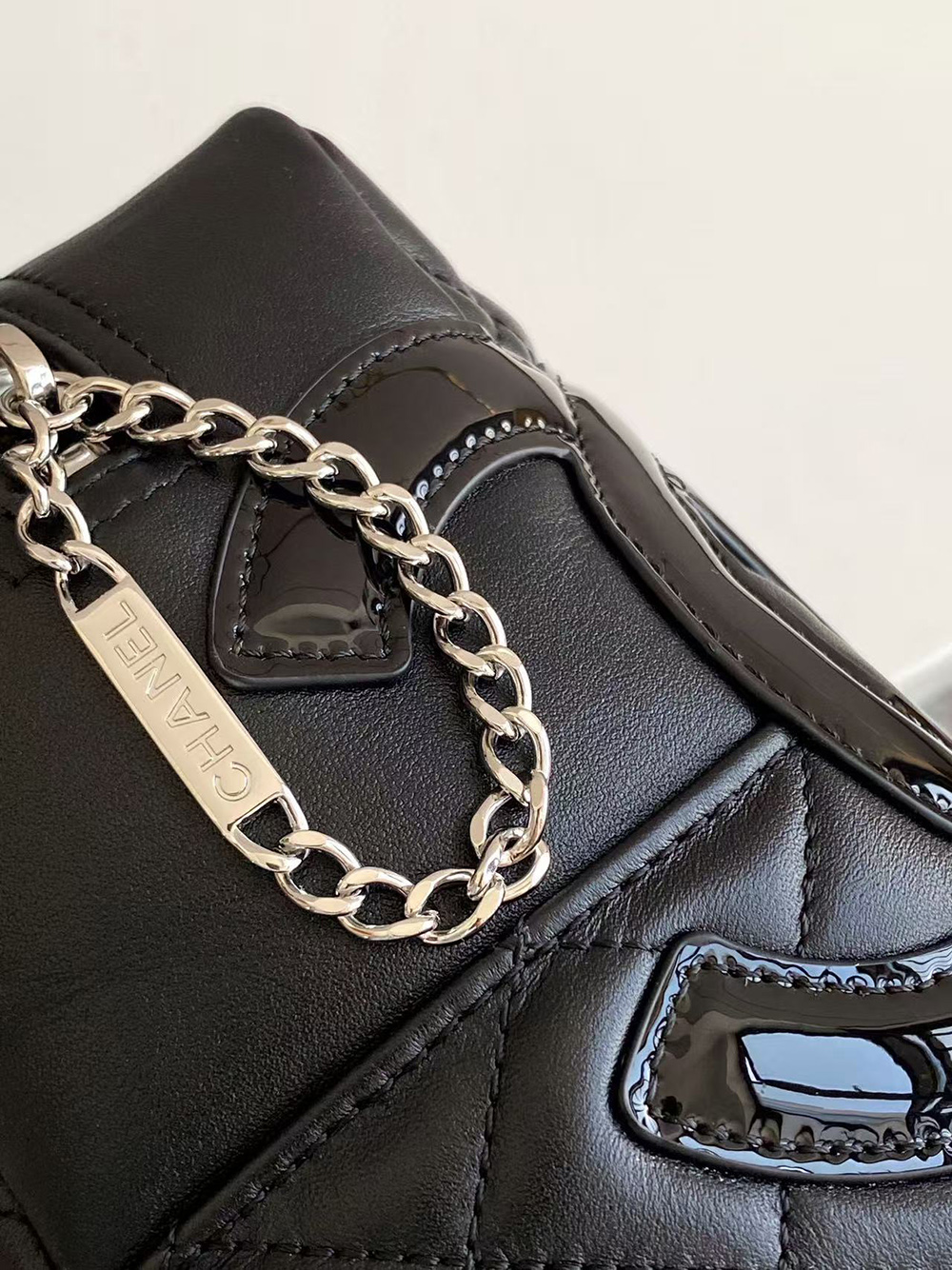 Ch*el cambon line bowling shoulder bags a25171 27*15*10cm