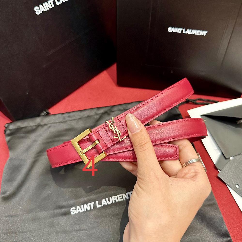 Sa**t Lau*nt cassandre thin belts 554465 20mm