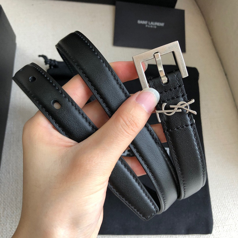 Sa**t Lau*nt cassandre thin belts 554465 20mm