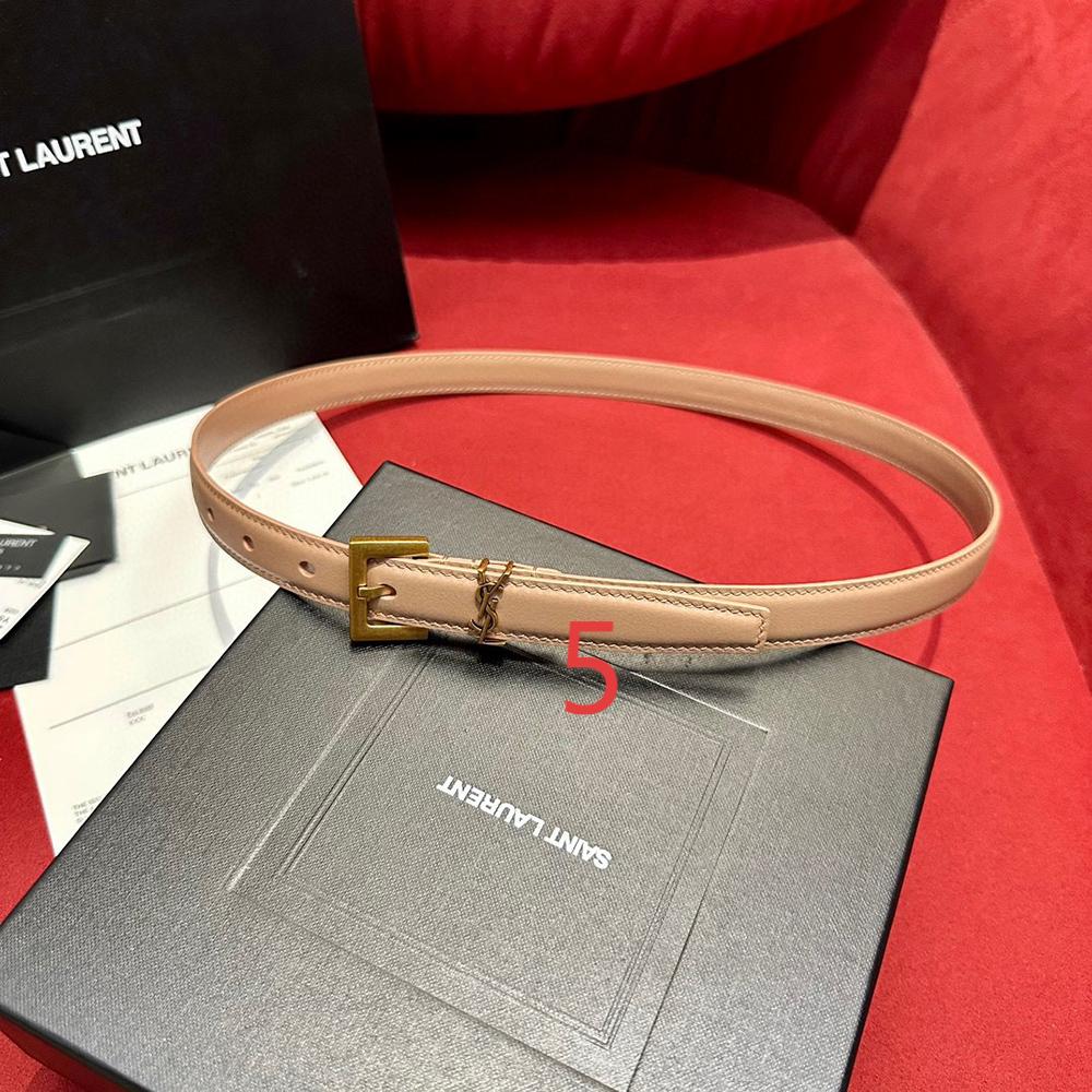 Sa**t Lau*nt cassandre thin belts 554465 20mm
