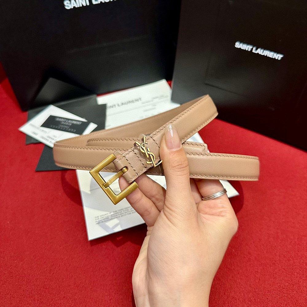 Sa**t Lau*nt cassandre thin belts 554465 20mm